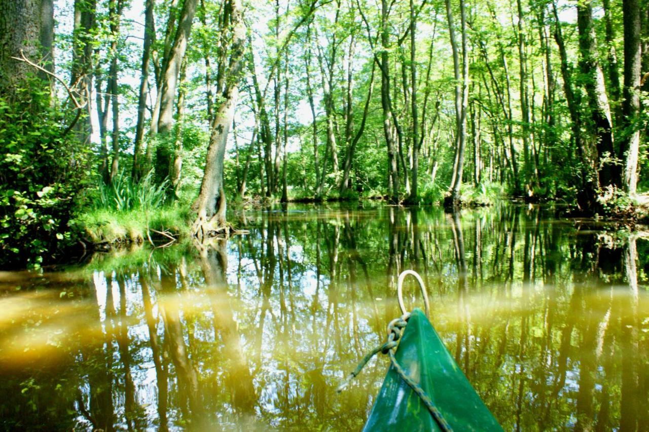 Вилла Ferien Am Hegensteinbach Фюрстенберг Экстерьер фото